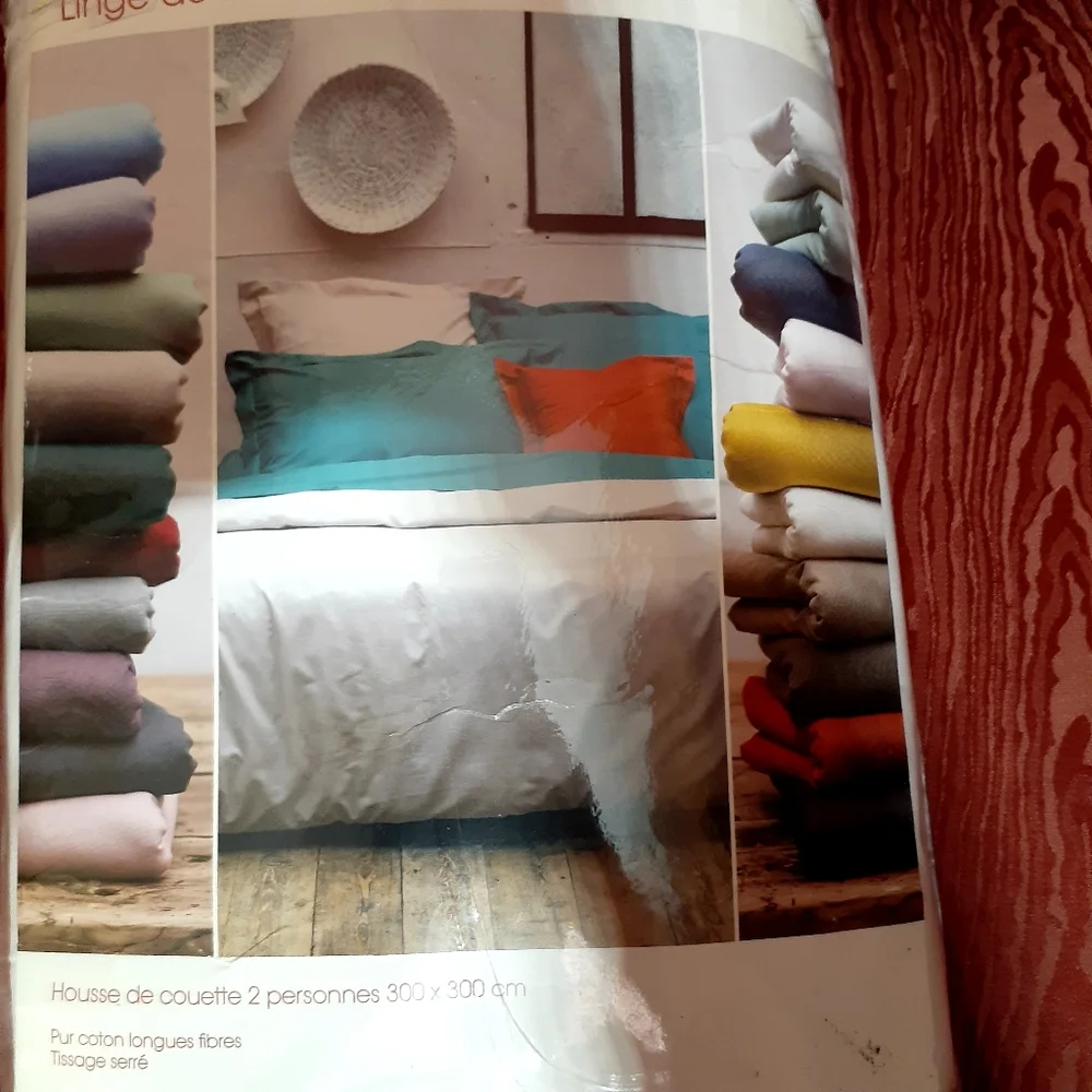 OEKO-TEX STANDARD 100 DUVET COVER WHITE NWT